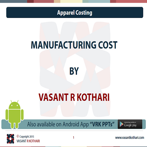 ManufacturingCost